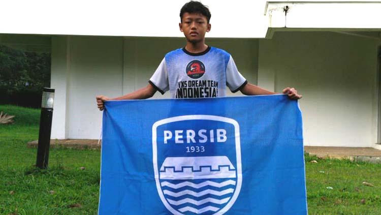 Abdiel Muhammad Belva Hadillah, menjadi wakil dari Akademi Persib Cimahi, yang bergabung tim NYXS Dream Team Indonesia untuk mengikuti turnamen kelompok usia U-12, Tic Tac Cup 2022 di Barcelona.