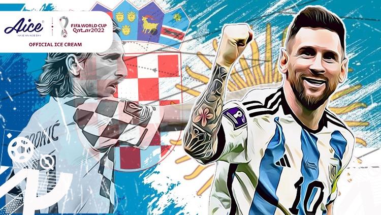 Argentina vs Kroasia - INDOSPORT