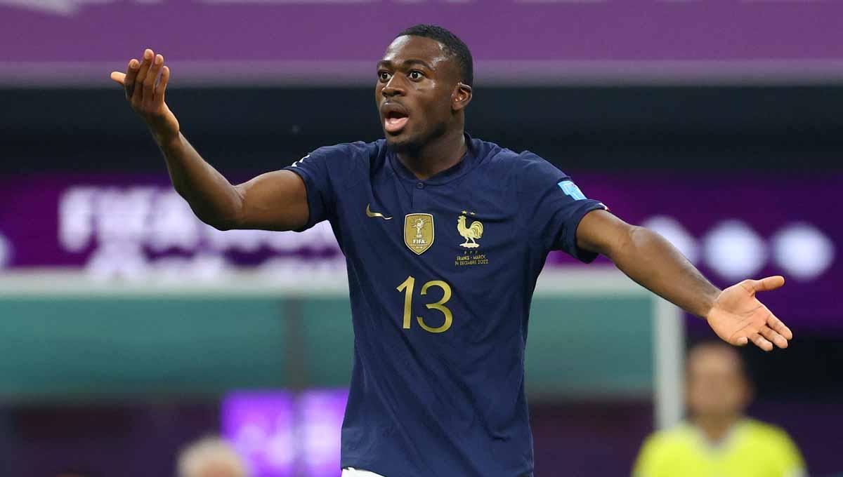 Youssouf Fofana, pemain Prancis di Piala Dunia Qatar 2022. Foto: REUTERS/Molly Darlington.