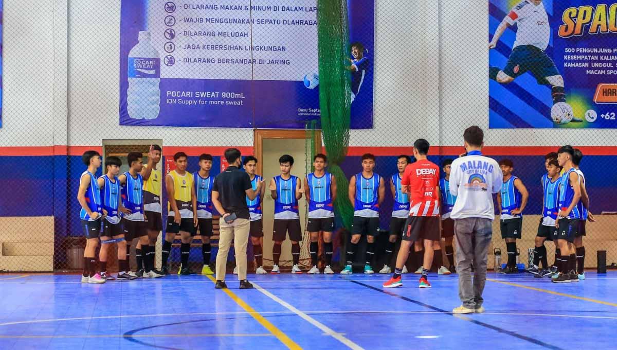 Unggul FC Malang mempersiapkan diri jelang Liga Futsal Profesional. (Foto: MO Unggul FC)