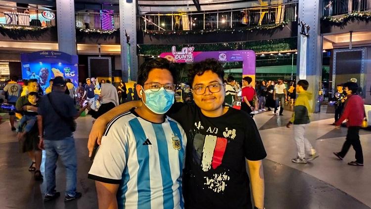 Pengunjung La Dunya 2022 mengaku terhibur dengan berbagai hiburan sebelum laga final Pildun Qatar 2022 antara Argentina vs Prancis.