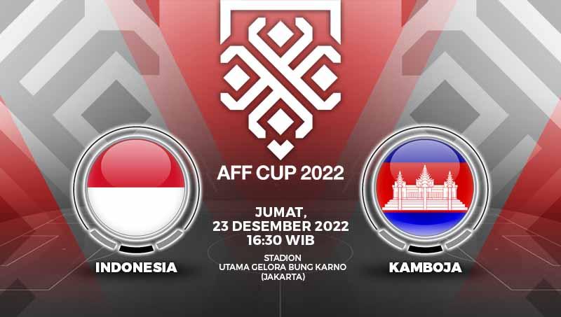 Prediksi pertandingan antara Timnas Indonesia vs Kamboja (AFF Cup 2022).