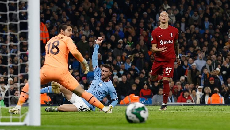 Pelatih Liverpool, Jurgen Klopp, memberi 'kuliah tujuh menit' pada Darwin Nunez, karena sang pemain kalah saing dengan Erling Haaland. (Foto: Reuters/Jason Cairnduff)