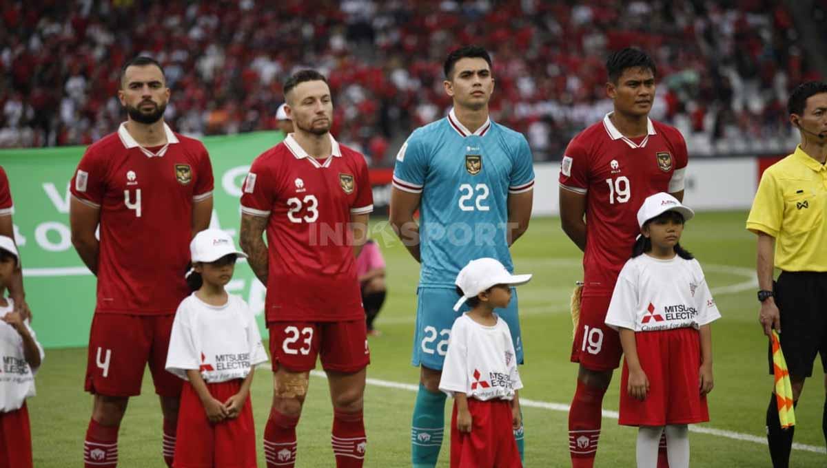 Pertandingan antara Timnas Indonesia vs Kamboja pada laga Piala AFF 2022 di Stadion Gelora Bung Karno, Jumat (23/12/22).