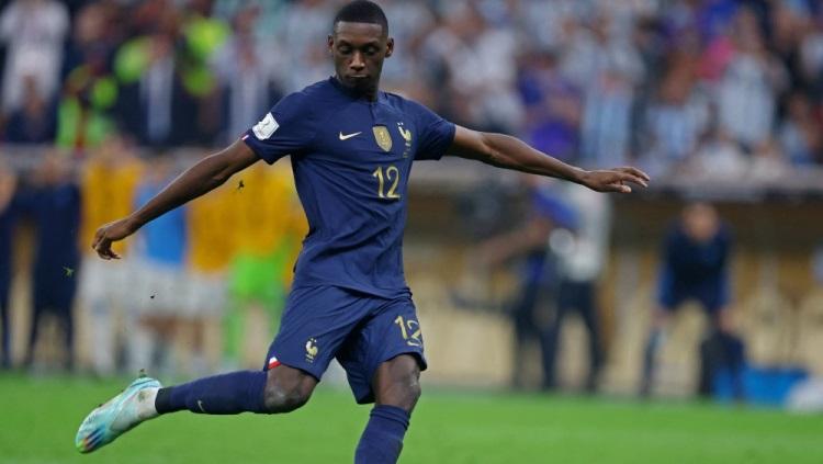 Randal Kolo Muani, pemain Timnas Prancis yang dikaitkan dengan AC Milan. Foto: REUTERS/Hannah Mckay.