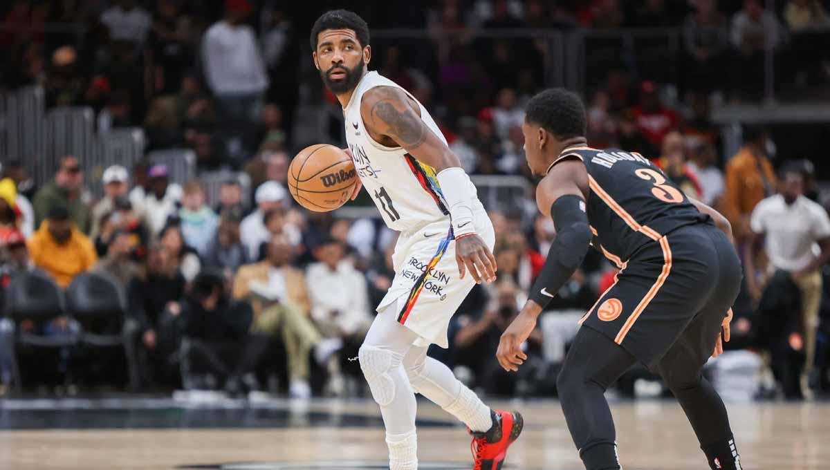 Pertandingan NBA antara Atlanta Hawks vs Brooklyn Nets. (Foto: REUTERS/Brett Davis)
