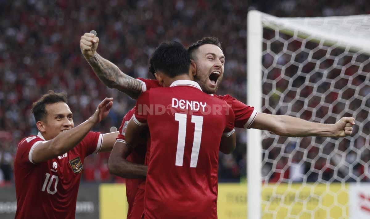 Pertandingan antara Timnas Indonesia vs Thailand pada laga Piala AFF 2022 di Stadion Gelora Bung Karno, Kamis (29/12/22).
