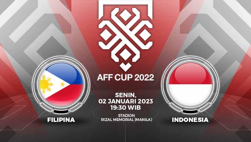 Pertandingan antara Filipina vs Timnas Indonesia pada laga Piala AFF 2022 di Stadion Rizal Memorial, Manila, (02/01/23)