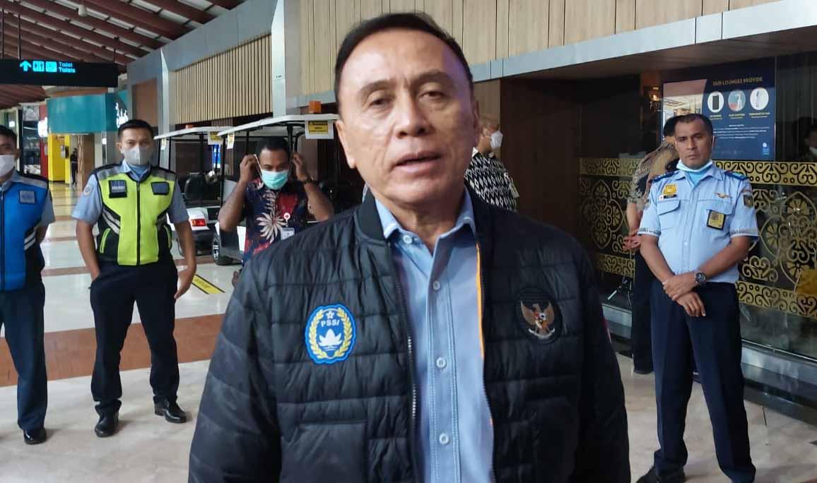 Ketua Umum PSSI, Mochammad Iriawan saat melepas Timnas Indonesia ke Filipina. - INDOSPORT