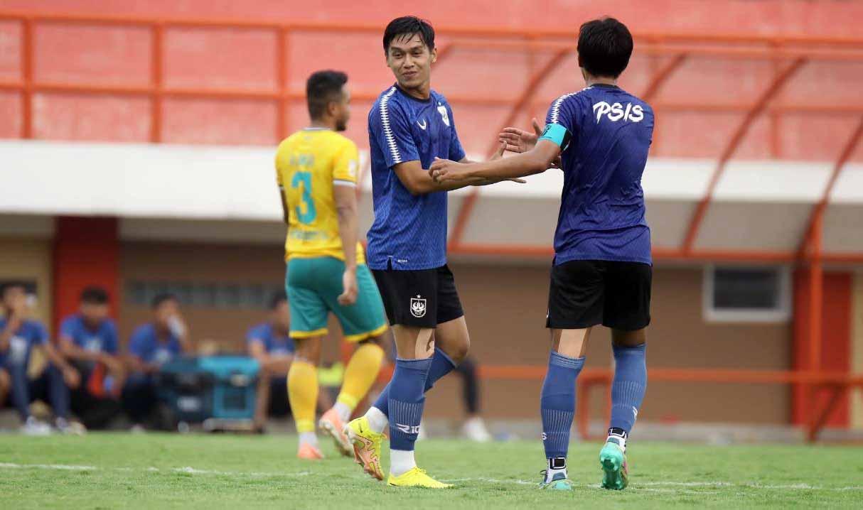 Septian David Maulana kembali mencetak gol untuk PSIS Semarang dalam uji coba di Boyolali. (Foto: PSIS Semarang) - INDOSPORT