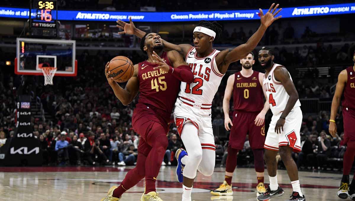 Pertandingan NBA antara Chicago Bulls vs Cleveland Cavaliers. (Foto: REUTERS/Matt Marton)