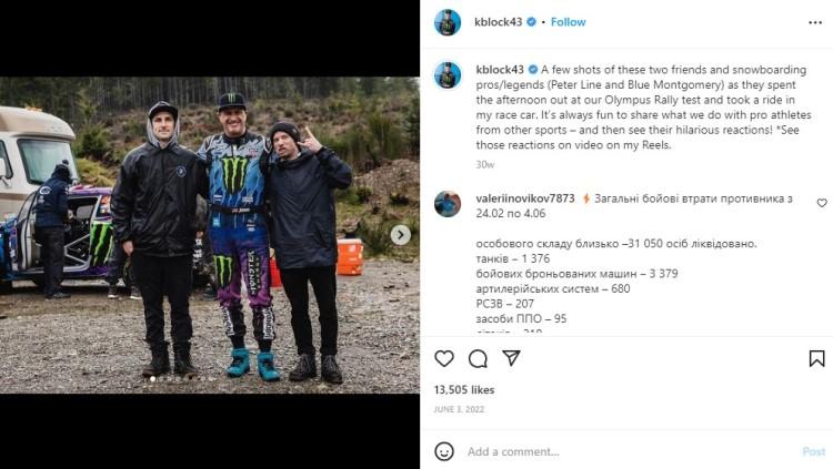 Pembalap rally Hoonigan Racing Division, Ken Block (tengah), meninggal dunia karena kecelakaan snowmobile. Foto: instagram/kblock43.