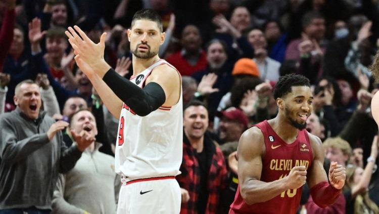 Donovan Mitchell di laga Cavaliers vs Bulls, 2 Januari 2023 waktu setempat. Foto: Ken Blaze-USA TODAY Sports via Reuters.