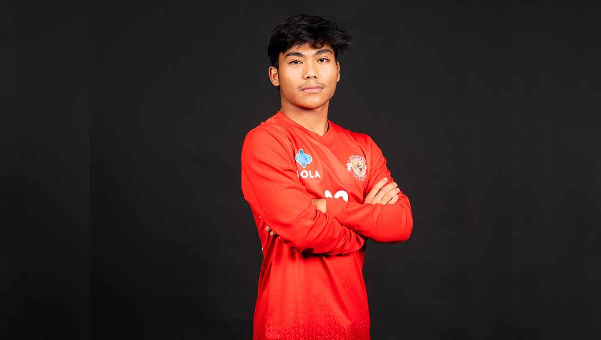 Muhammad Rafly Ikram Selang, pemain Garuda Select 5. (Foto: Pers Garuda Select/Mola TV)
