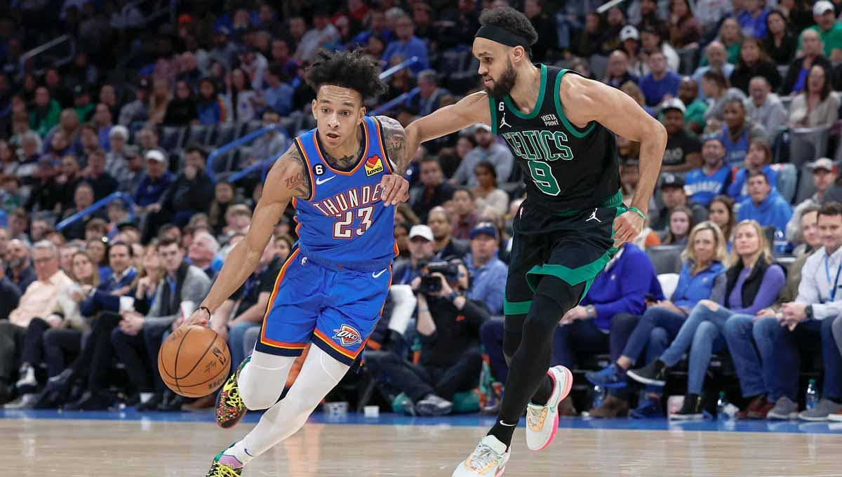 Ada hal mengejutkan pada laga NBA, tanggal 4 Januari kemarin, saat Boston Celtics harus tunduk kepada Oklahoma City Thunder.(Foto: REUTERS/Alonzo Adams)