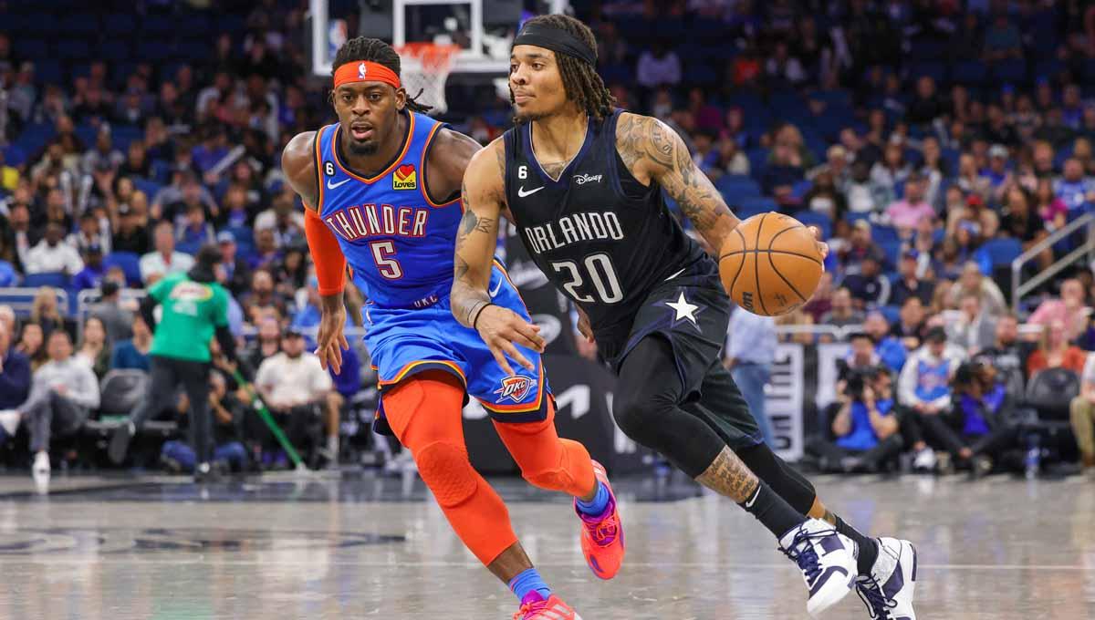 Pertandingan NBA antara Orlando Magic vs Oklahoma City Thunder. (Foto: REUTERS/Mike Watters)