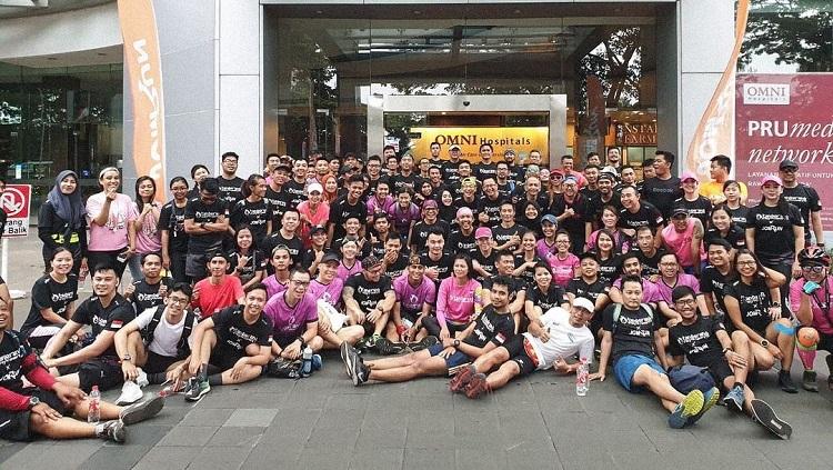Komunitas lari Tangerang Crazy Runners.