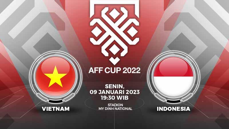 Duel leg kedua semifinal Piala AFF 2022 antara Vietnam vs timnas Indonesia di Stadion My Dinh, Senin (9/1/23) berakhir dengan skor 1-0 lewat Nguyen Tien Linh. - INDOSPORT