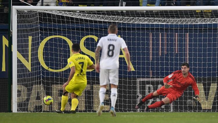 Hasil Liga Spanyol (Serie A) antara Villareal vs Real Madrid pada Sabtu (07/01/2022) dini hari WIB yang mana Los Blancos malah tersandung seusai kalah 2-1. - INDOSPORT
