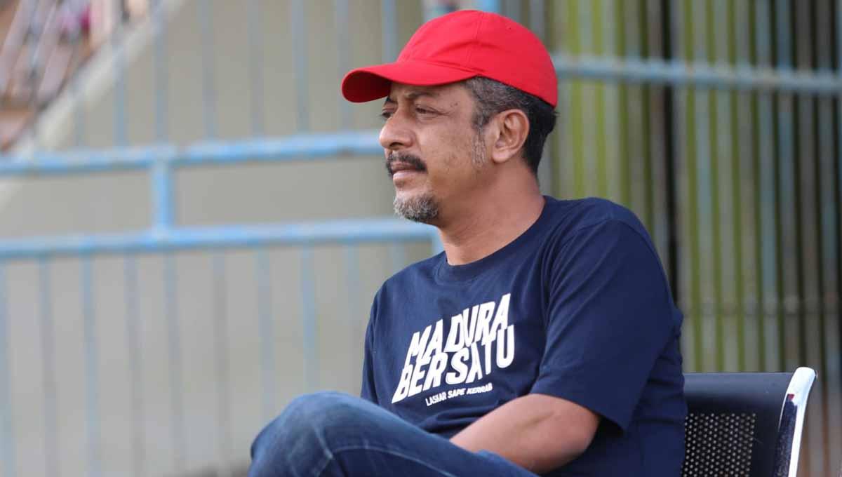 Direktur Madura United, Ziaul Haq Abdurrahim.