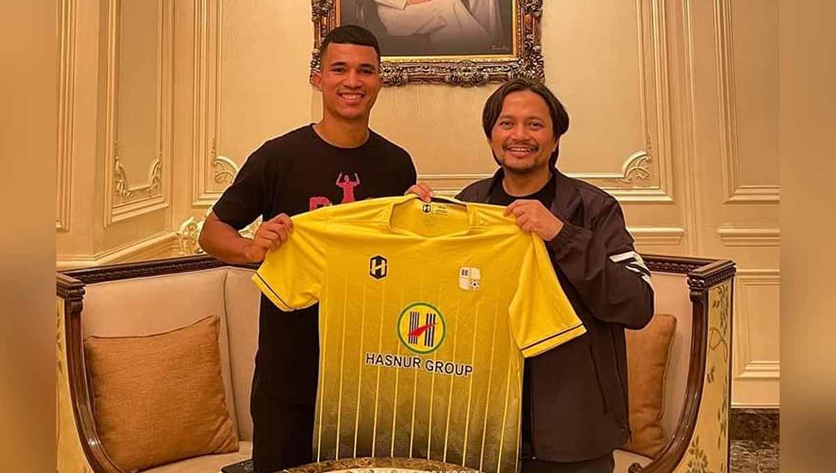Gustavo Henrique Tocantins asal Brasil, saat berlabuh ke Barito Putera di bursa transfer Liga 1. Lima pemain asing lainnya akan segera diperkenalkan.
