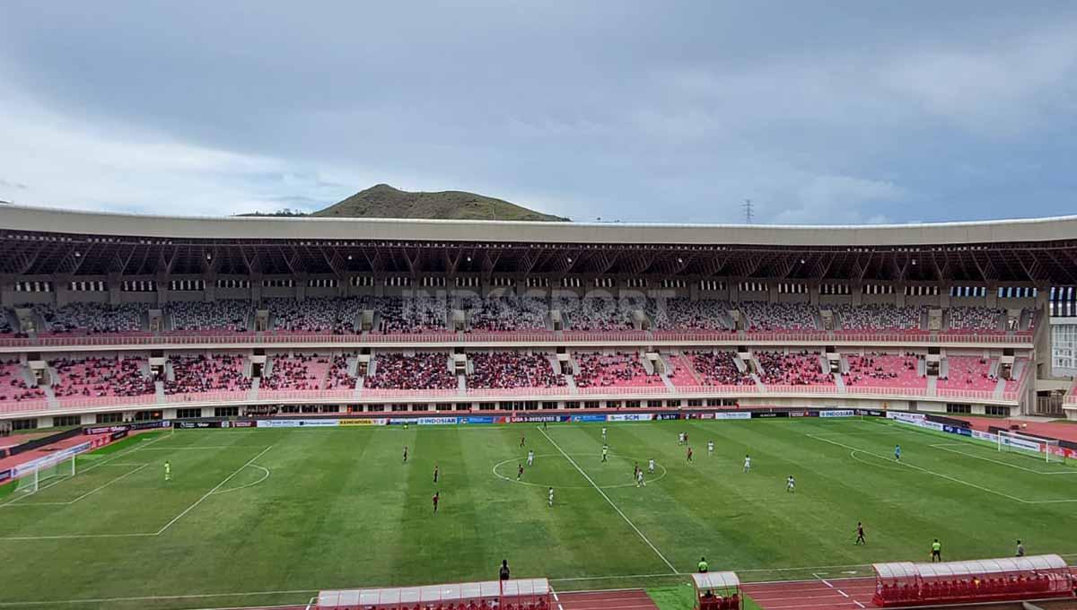 Stadion Utama Lukas Enembe saat menggelar pertandingan Liga 2 Persipura Jayapura. - INDOSPORT