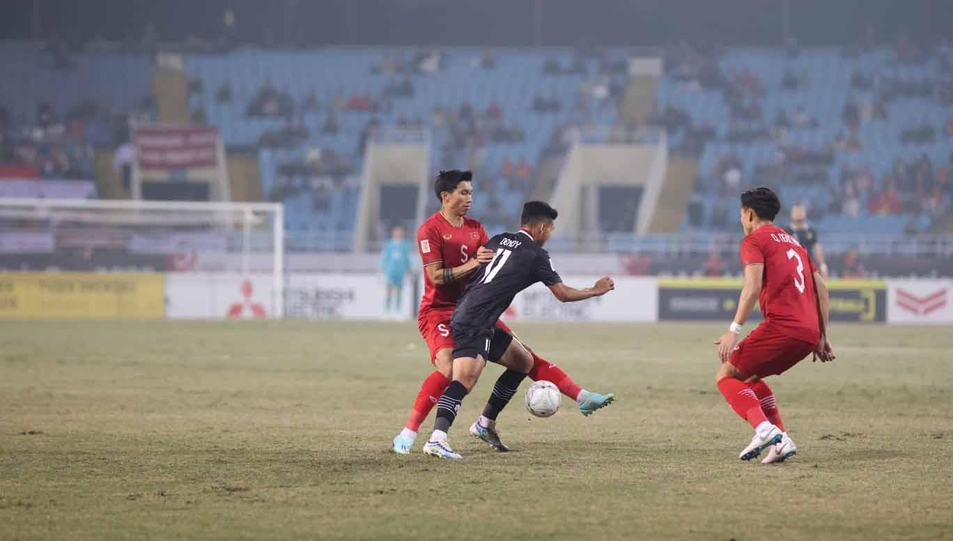 Pertandingan leg kedua semifinal Piala AFF 2022 antara Vietnam vs Timnas Indonesia di Stadion My Dinh National, Hanoi, Senin (09/01/23). (Foto: PSSI)