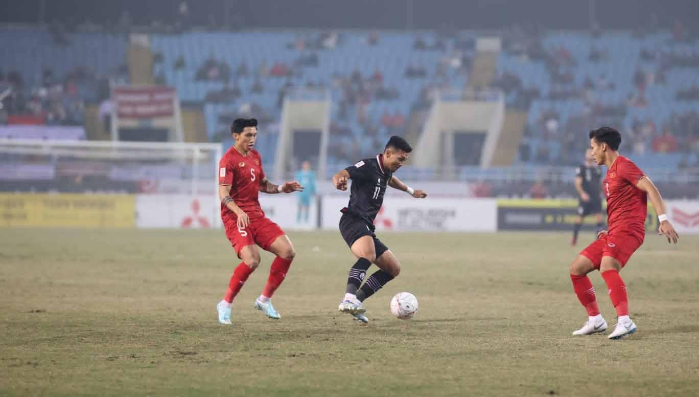 Pertandingan leg kedua semifinal Piala AFF 2022 antara Vietnam vs Timnas Indonesia di Stadion My Dinh National, Hanoi, Senin (09/01/23). (Foto: PSSI) - INDOSPORT