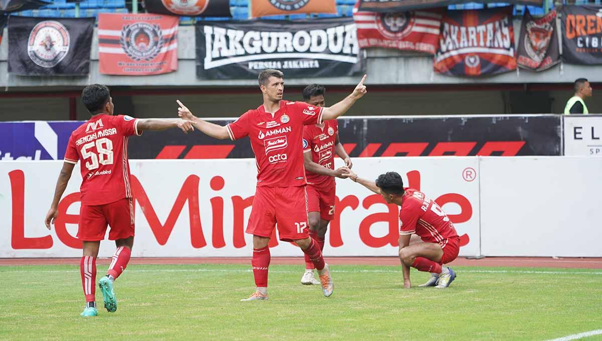 Pertandingan pada laga BRI Liga 1 antara Persija Jakarta vs Bali United di Stadion Patriot, Bekasi, Minggu (15/01/23). (Foto: Media Persija)