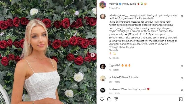 Mari mengintip pesona Megan Riddle, model sekaligus pacar cantik petenis Taylor Fritz, yang mampu menyihir turnamen Grand Slam Australian Open 2023. - INDOSPORT