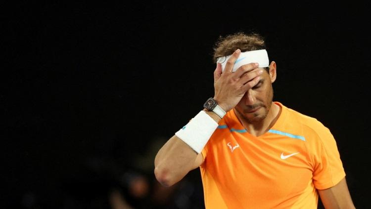 Rafael Nadal tersingkir dari Australian Open 2023. Foto: REUTERS/Carl Recine TPX IMAGES OF THE DAY. - INDOSPORT