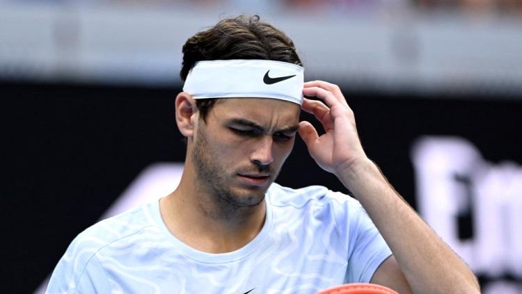 Taylor Fritz menjadi bahan pembicaraan di Australian Open 2023. Foto: REUTERS/Jaimi Joy.