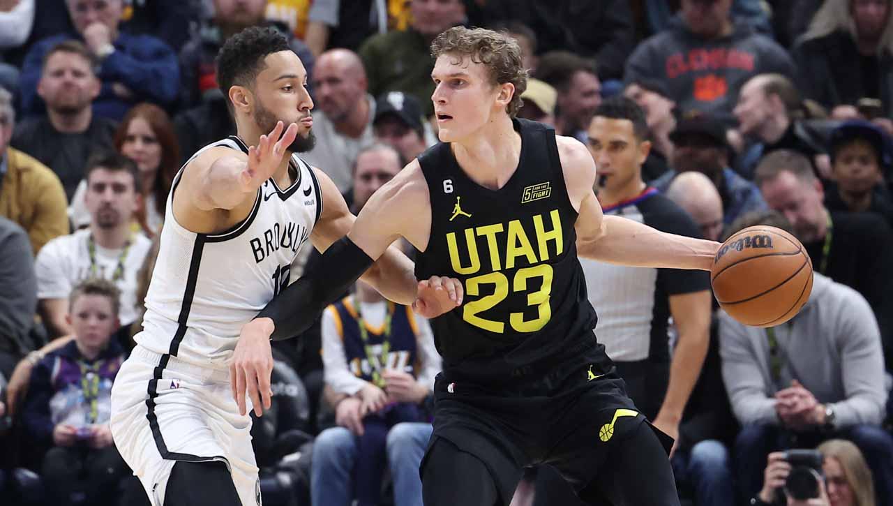 Pertandingan NBA antara Utah Jazz vs Brooklyn Nets. (Foto: REUTERS/Rob Gray)