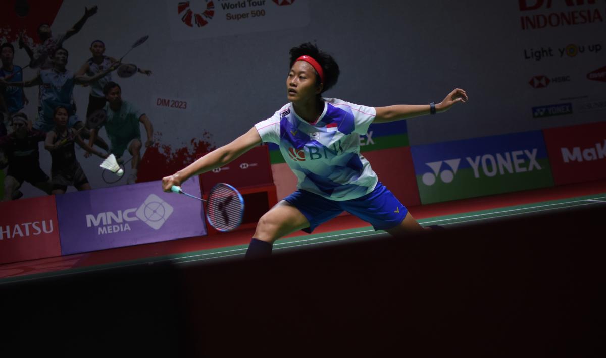 Hasil Indonesia Masters 2023 antara An Se Young vs Putri Kusuma Wardani di babak 16 besar pada Kamis (26/1/23). - INDOSPORT