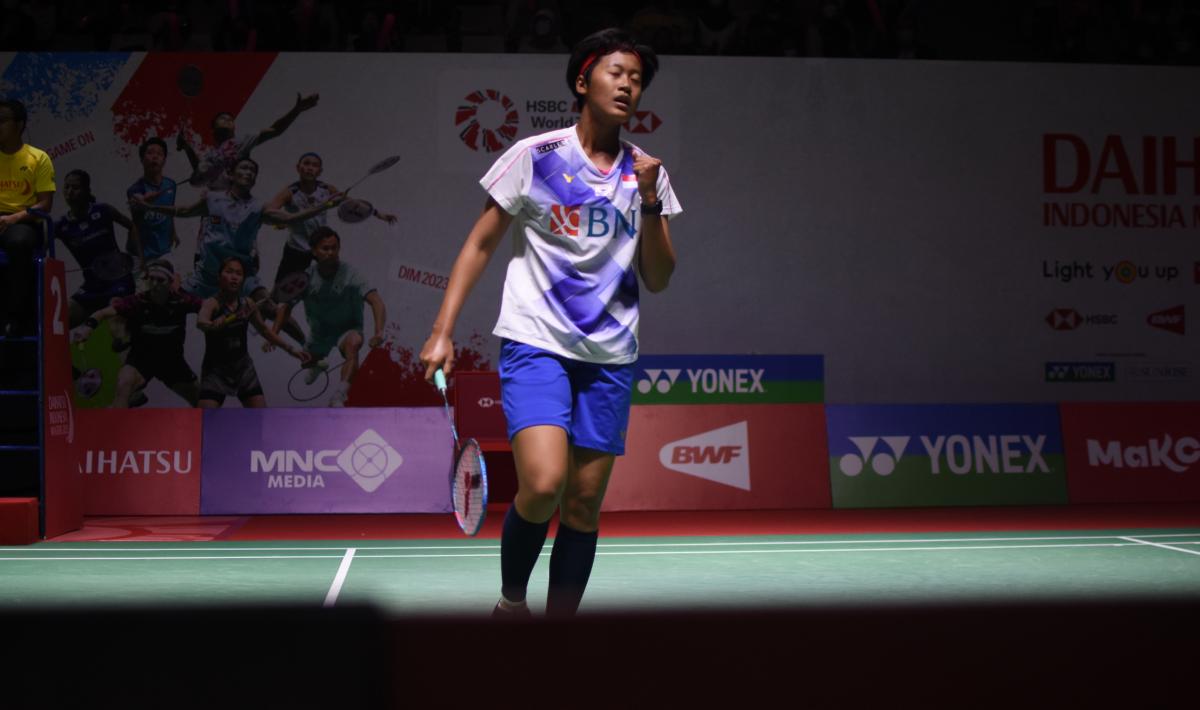 Pertandingan Indonesia Masters pada, Rabu (25/01/23) menghadirkan Putri Kusuma Wardani melawan Aya Ohori di mana wakil tuan rumah sukses menangi laga.