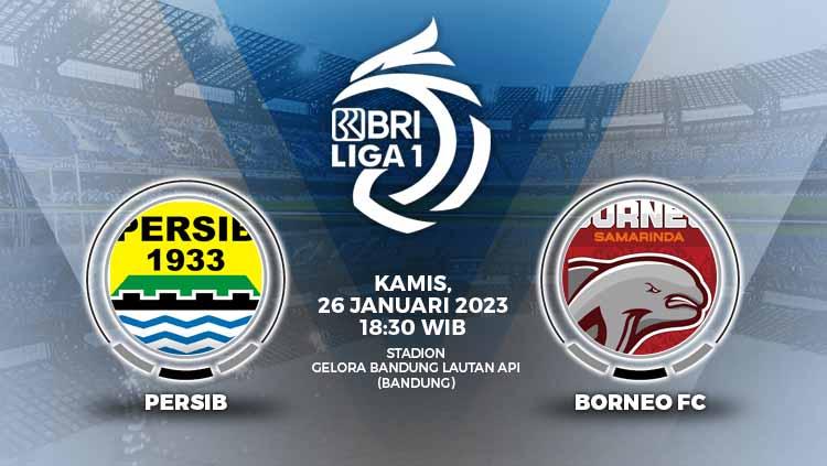 Prediksi pertandingan antara Persib Bandung vs Borneo FC (BRI Liga 1). - INDOSPORT