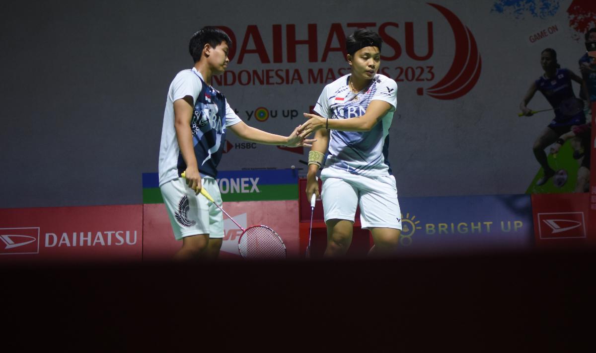 Apriyani Rahayu/Siti Fadia Ramadhanti siap adu fisik dan mental karena persaingan ganda putri makin mengerikan jelang BAMTC dan All England 2023.