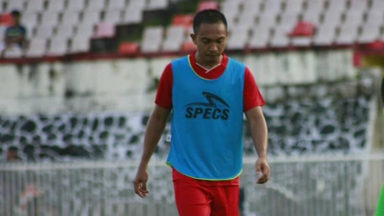 Gelandang Persipura Jayapura, Muhammad Tahir.