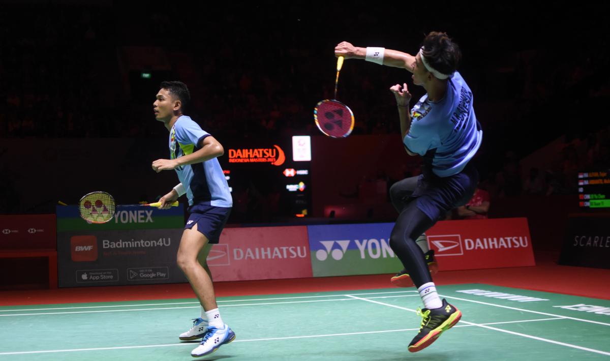 Dalam misi menyabet emas pertama Badminton Asia Mixed Team Championships 2023 (BAMTC), Indonesia rupanya mengandalkan para debutan kecuali Fajar/Rian.
