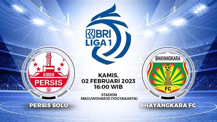 Prediksi pertandingan antara Persis Solo vs Bhayangkara FC (RBI Liga 1). - INDOSPORT
