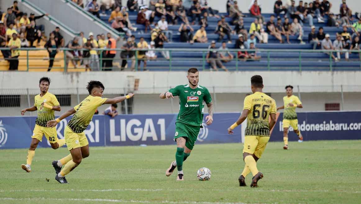Cuplikan pertandingan antara Barito Putera vs PSS Sleman di BRI Liga 1 2022-2023. (Foto: PSS Sleman)