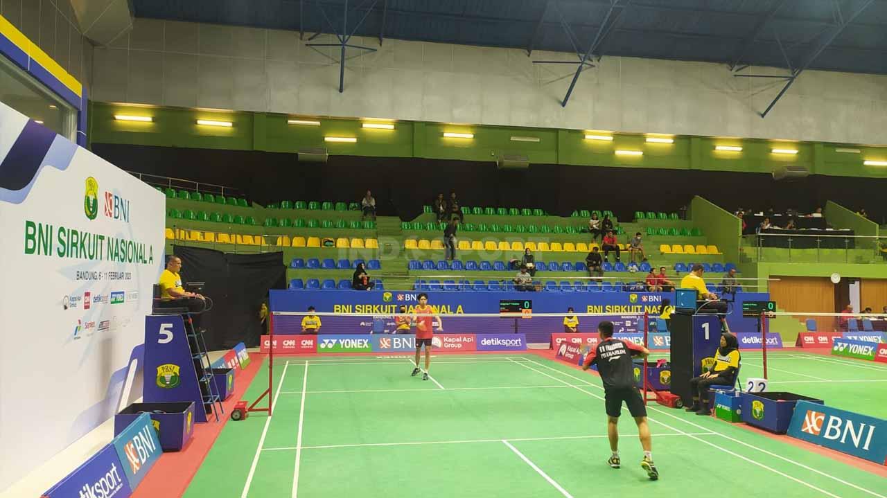 Kejuaraan BNI Sirkuit Nasional Seri A digelar di Kota Bandung, 6 sampai 11 Februari 2023 dan diikuti Sebanyak 1.131 atlet bulutangkis.