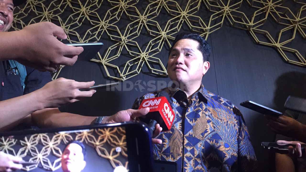 Jelang KLB, salah satu calon Ketua Umum PSSI yang baru Erick Thohir menemui para suporter sepak bola tanah air di Denpasar, Bali.