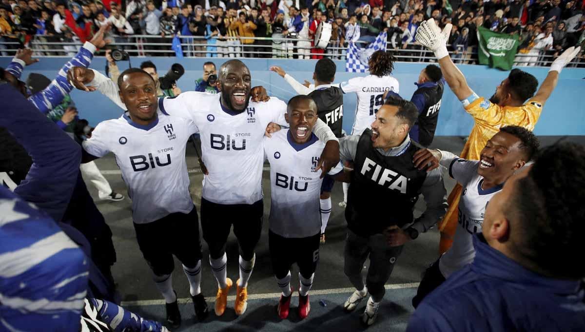 Al Hilal Berhasil mengejutkan jawara Amerika Selatan, Flamengo, setelah menang 3-2 dan mengamankan tempat di final Piala Dunia Antarklub 2023. (Foto: REUTERS/Susana Vera) - INDOSPORT