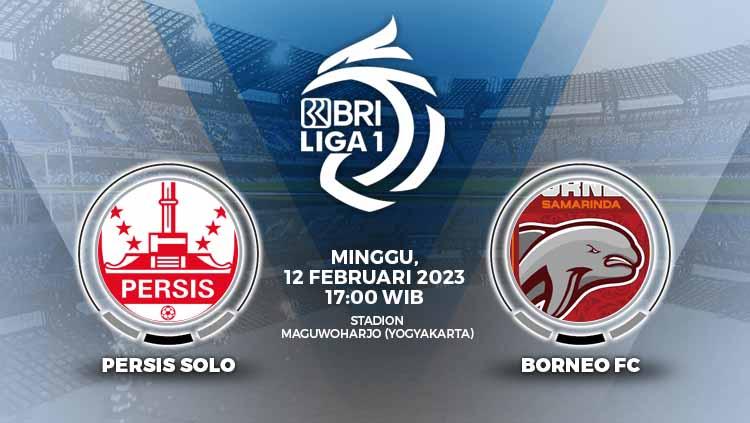 Persis Solo akan menjamu Borneo FC pada pekan ke-24 Liga 1 2022-2023, Minggu (12/02/23) di Stadion Maguwoharjo, Sleman. - INDOSPORT