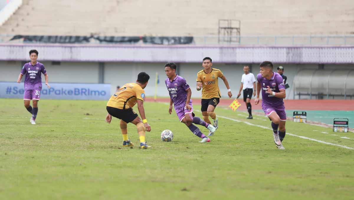 Perandingan BRI Liga 1 atara Persita Tangerang vs Bhayangkara FC. (Foto: Persita Tangerang)