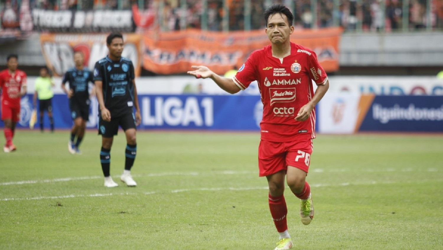 Witan Sulaeman di pertandingan Liga 1 antara Persija Jakarta vs Arema FC, Minggu (12/02/23).