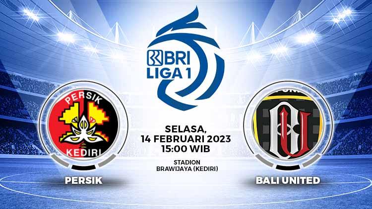 Prediksi pertandingan antara Persik Kediri vs Bali United (RBI Liga 1).