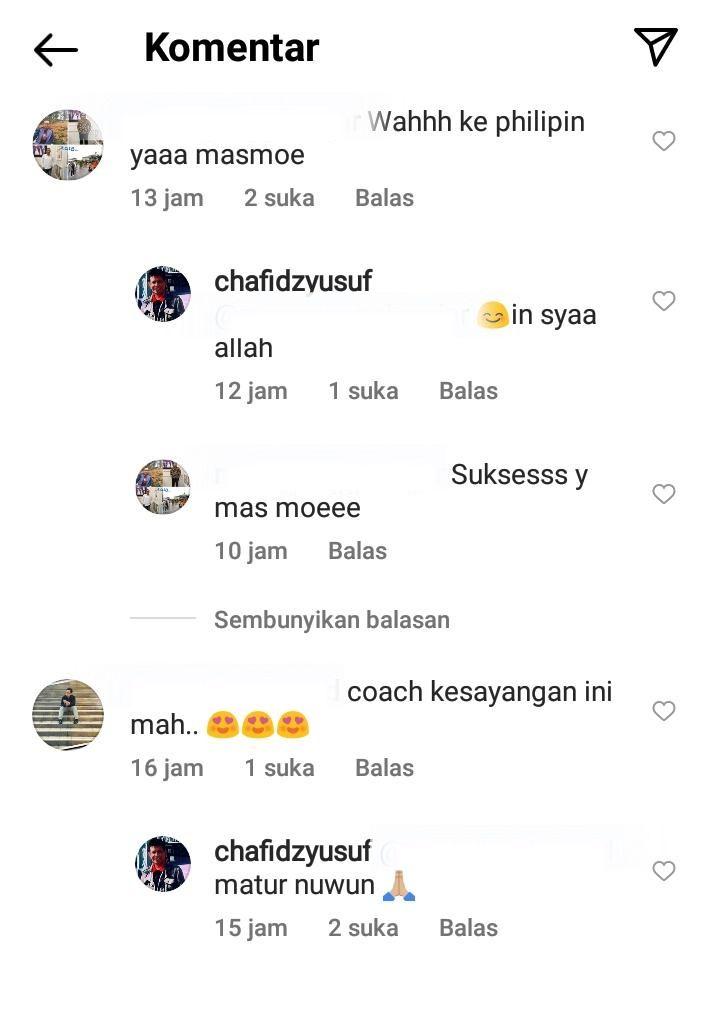 Peracik Kevin/Marcus dan Fajar/Rian disebut bakal melatih Filipina. Copyright: Instagram @chafidzyusuf