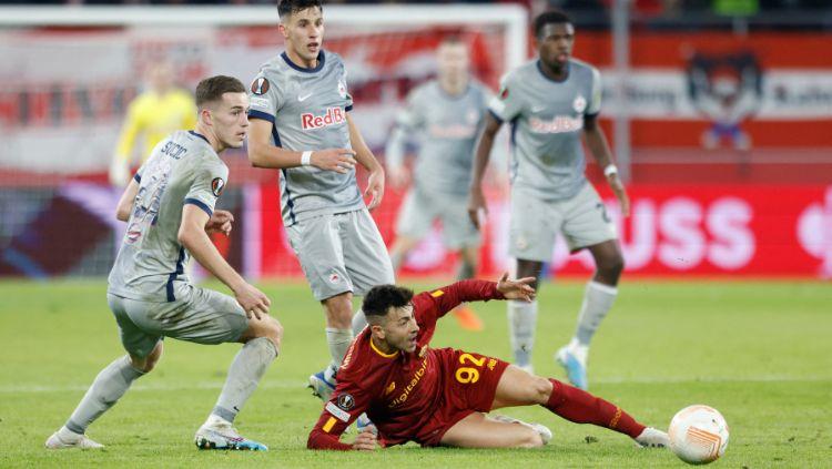 Stephan El Shaarawy dari AS Roma saat hadapi FC Salzburg di Liga Europa REUTERS-Michaela Rehle